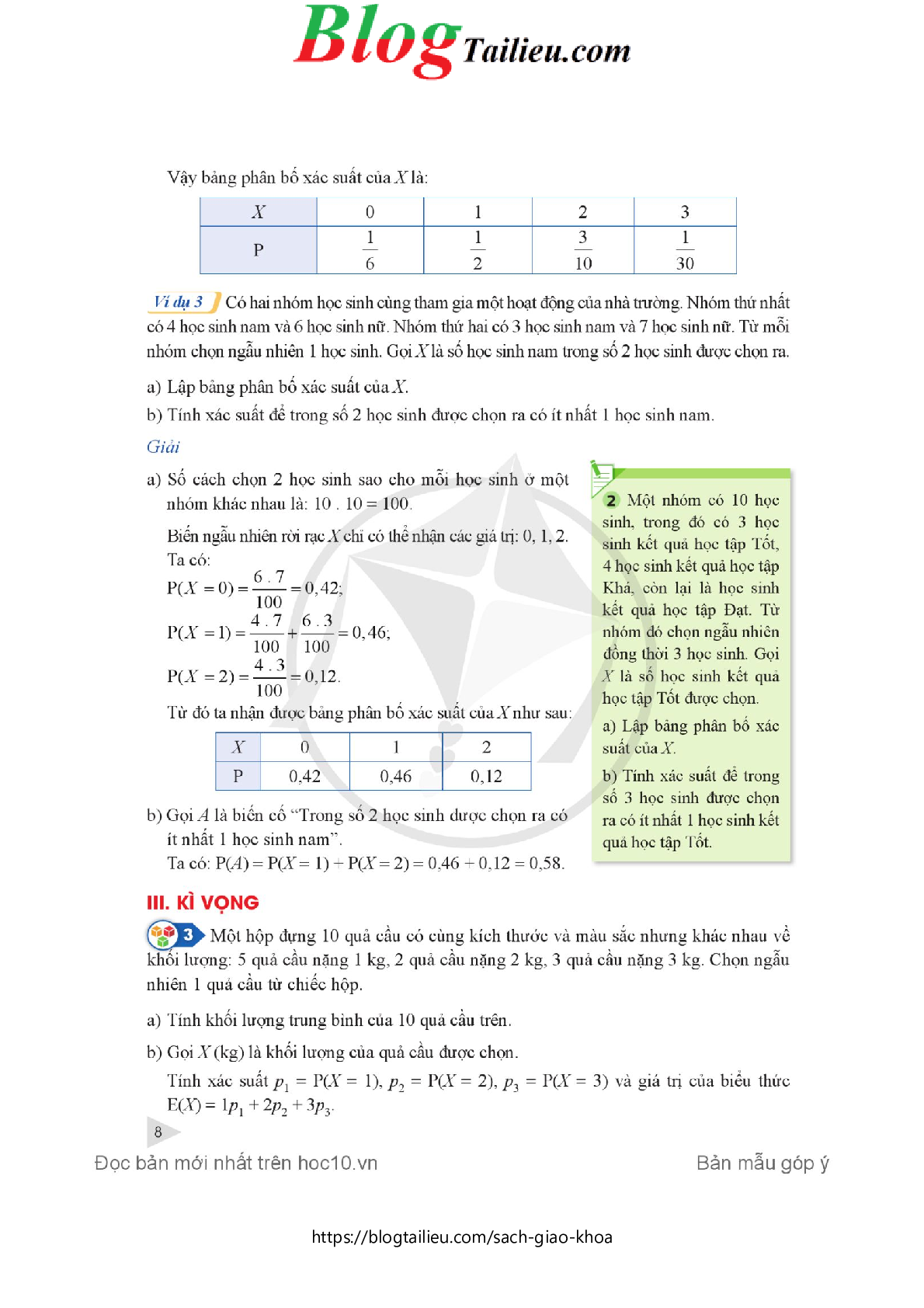 Chuyên đề học tập Toán 12 Cánh diều pdf (trang 10)