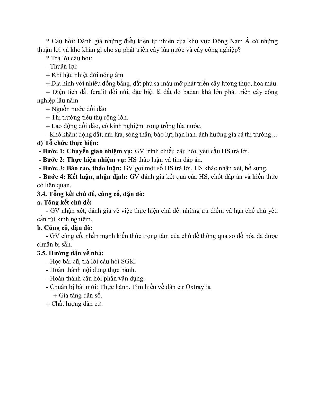 Giáo án Địa lí 11 Bài 11 Khu vực Đông Nam Á mới nhất (trang 10)