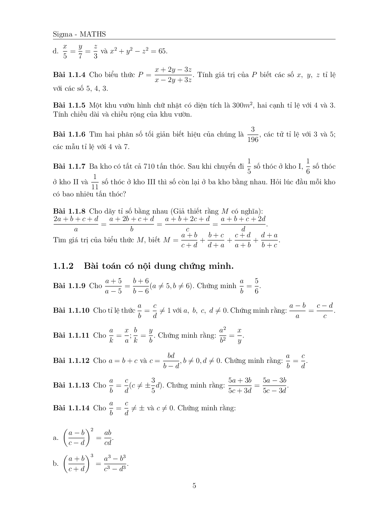 108 bài toán chọn lọc Toán 7 (trang 6)