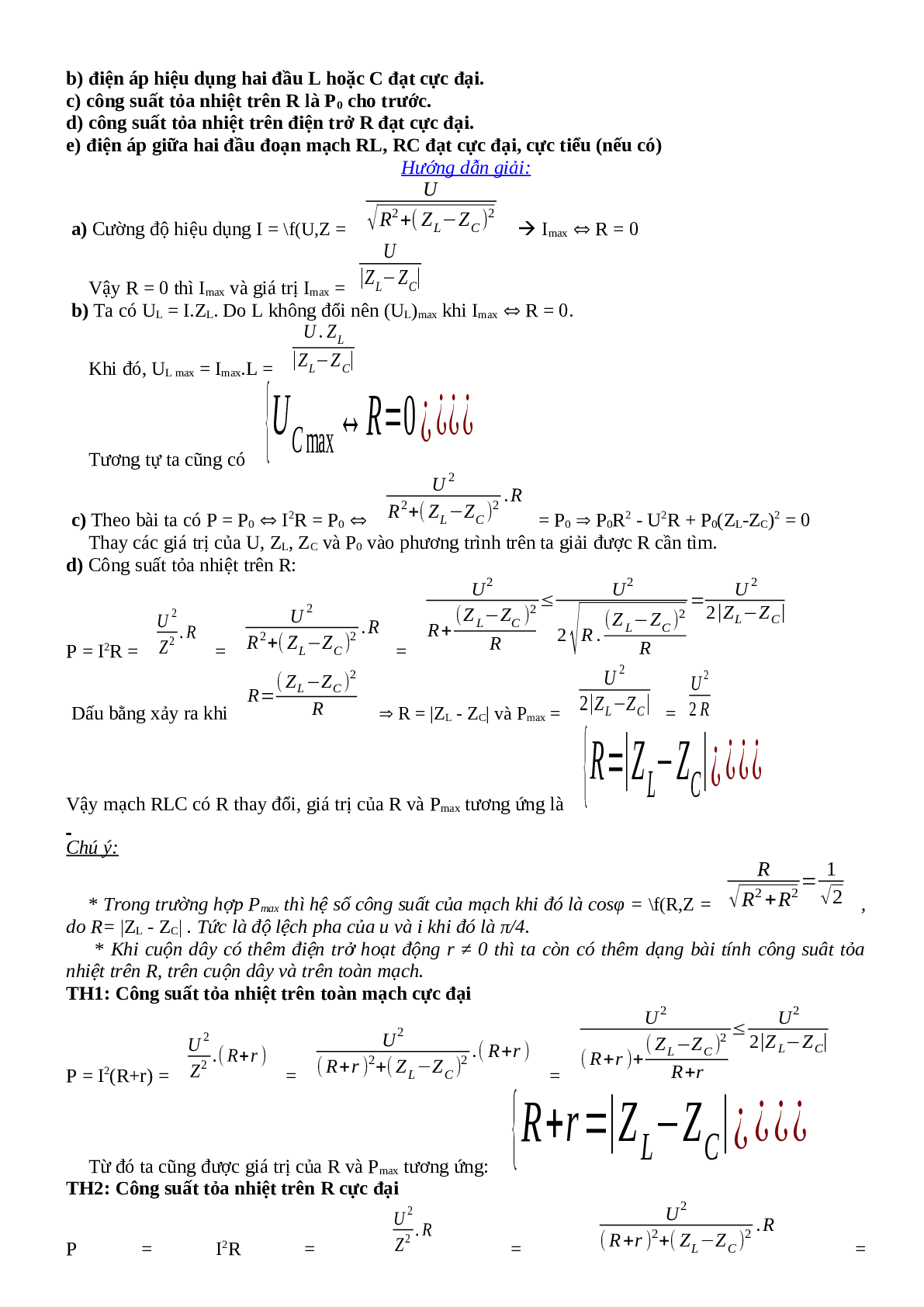 Lý thuyết, bài tập về Điện xoay chiều hay nhất - Vật lí 12 (trang 9)