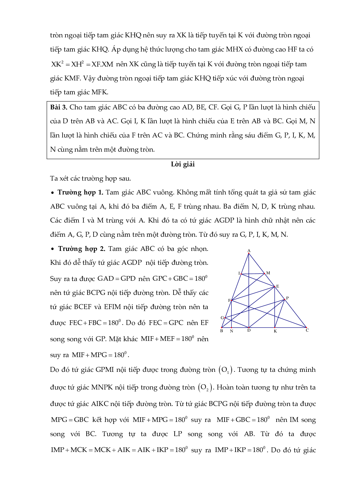 Các bài toán hình học hay trung học cơ sở (trang 4)