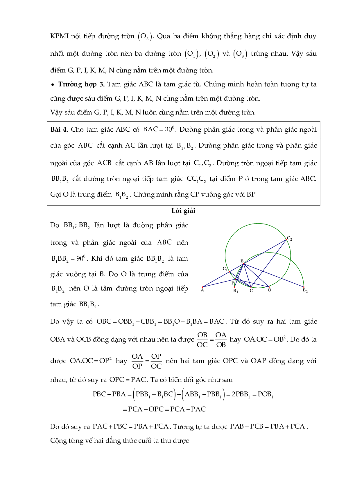 Các bài toán hình học hay trung học cơ sở (trang 5)
