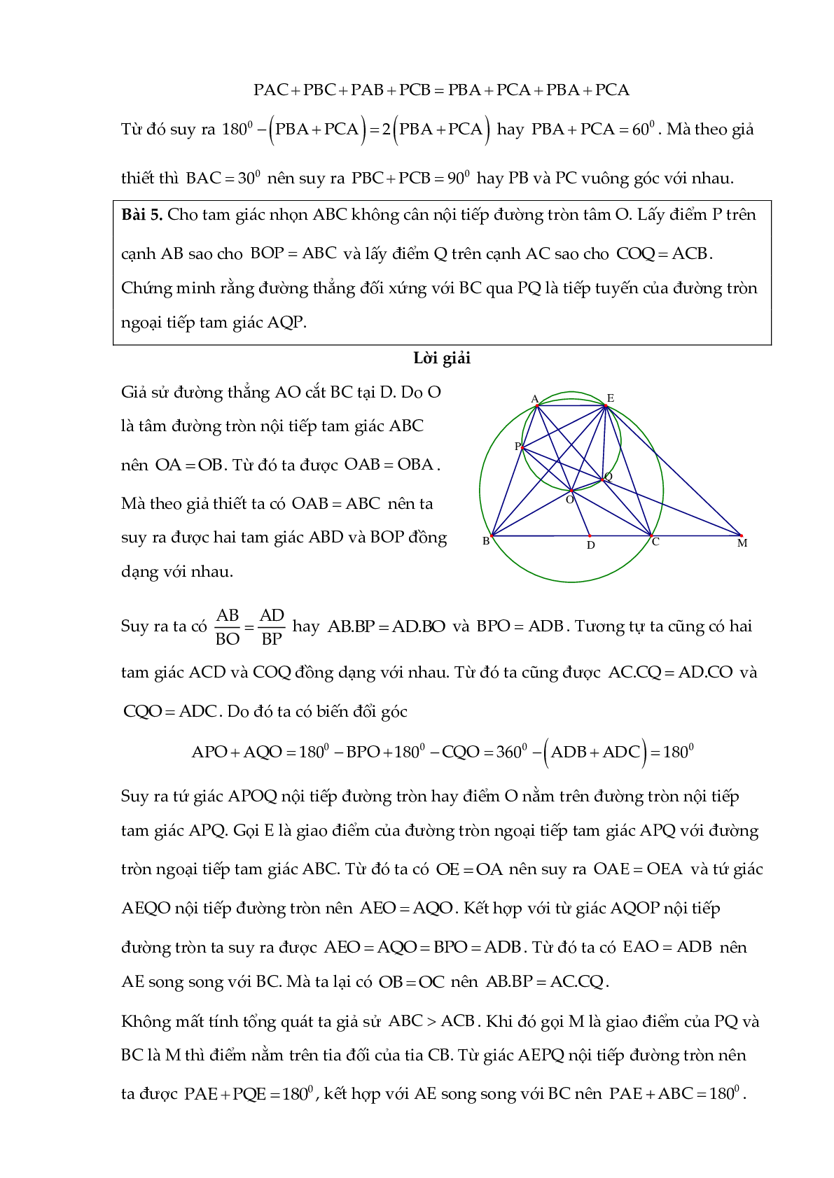 Các bài toán hình học hay trung học cơ sở (trang 6)