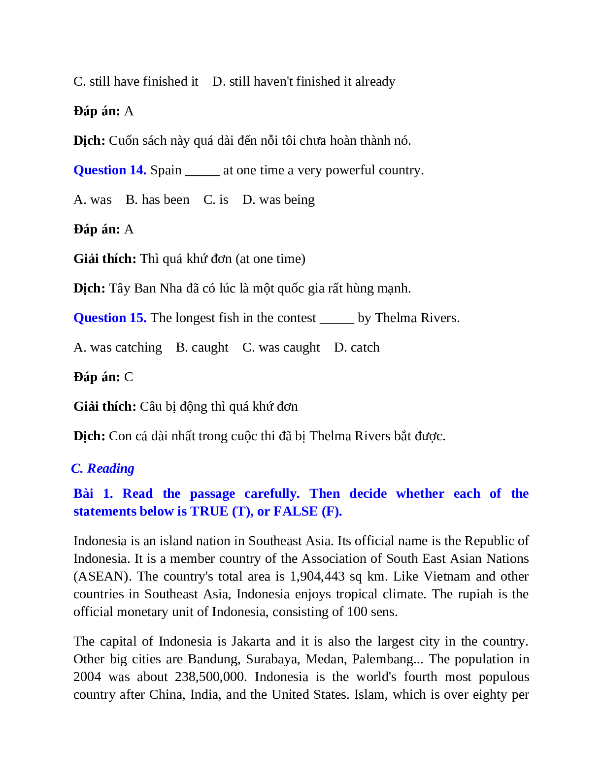 60 câu Trắc nghiệm Tiếng Anh 9 Unit 2 có đáp án 2023: Clothing (trang 6)