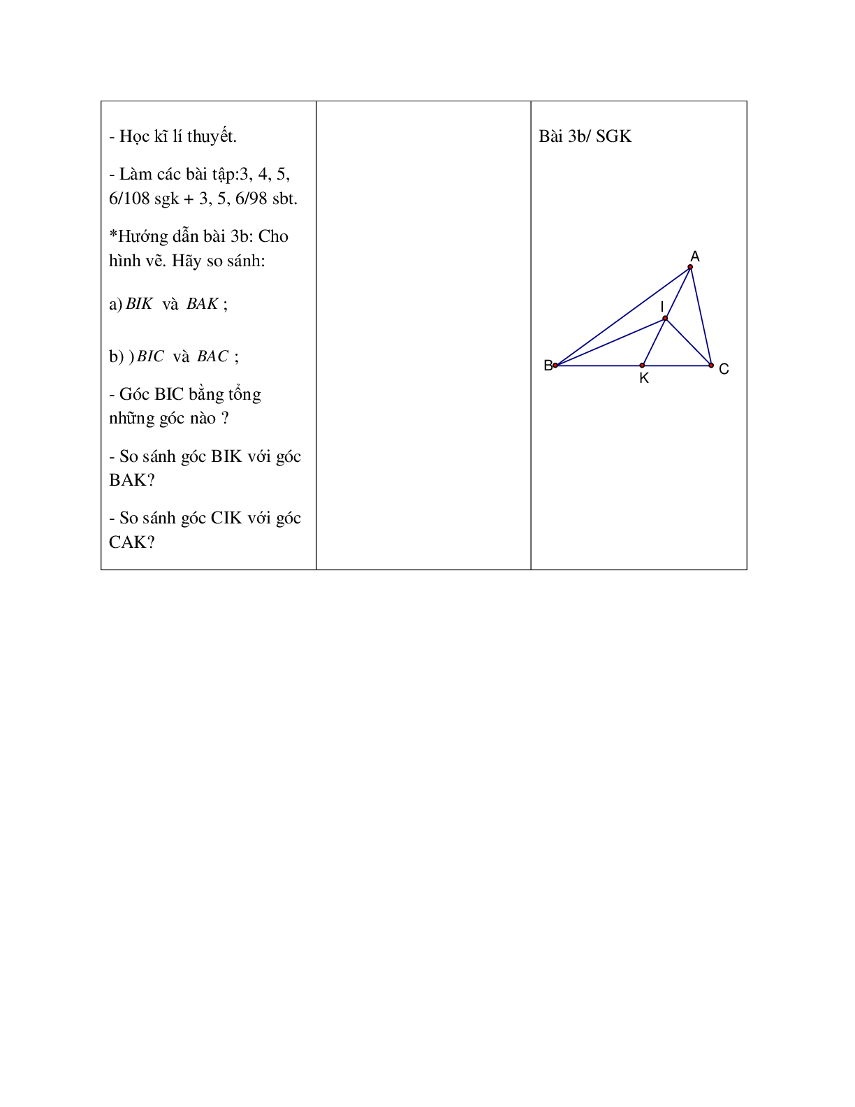 Giáo án Toán học 7 bài 1: Tổng ba góc của một tam giác (TT) hay nhất (trang 6)