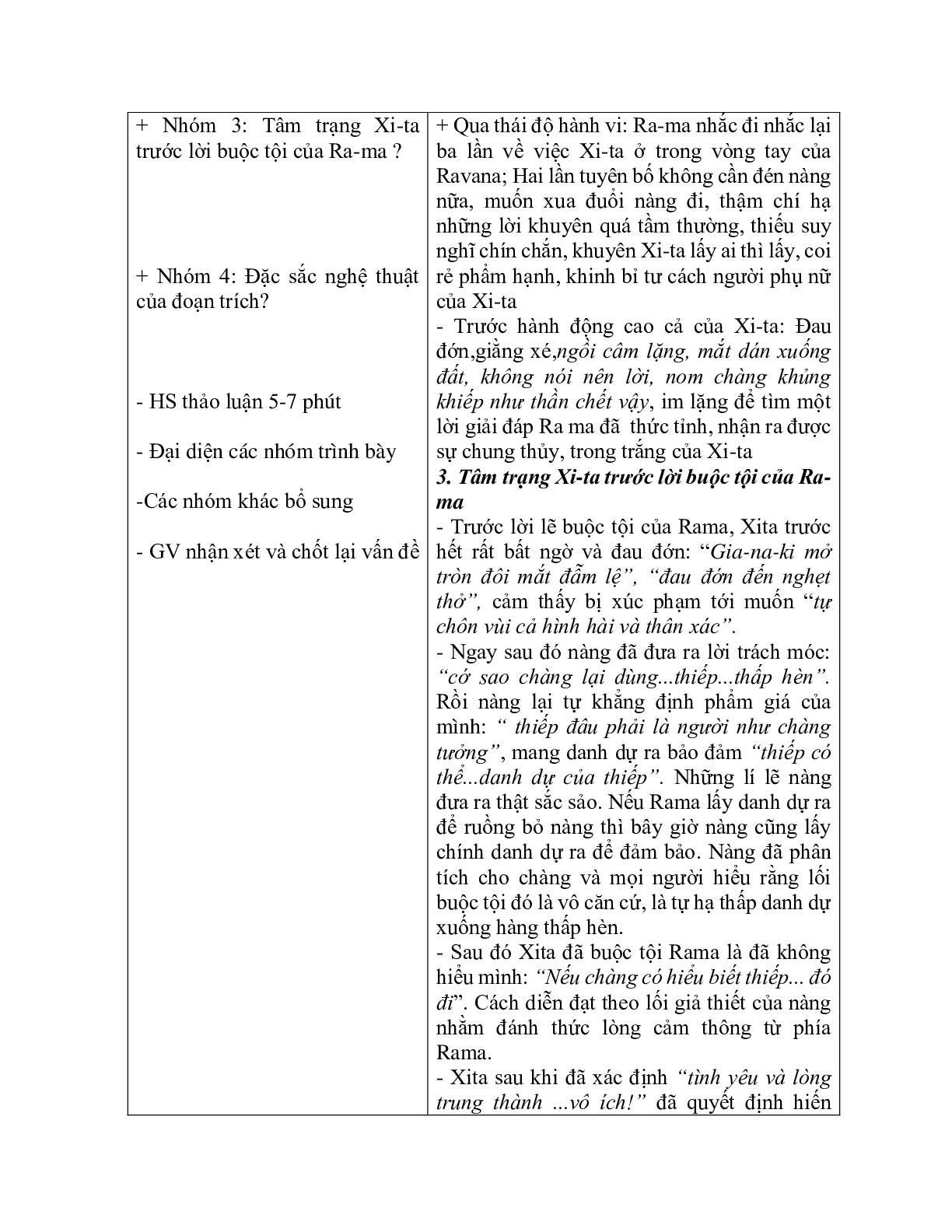 Giáo án ngữ văn lớp 10 Tiết 24: RA-MA buộc tội (trang 4)
