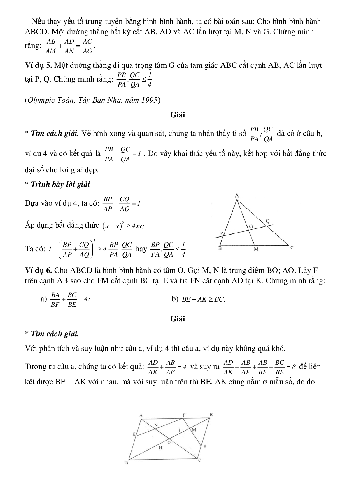Định lý Ta-lét trong tam giác (trang 5)