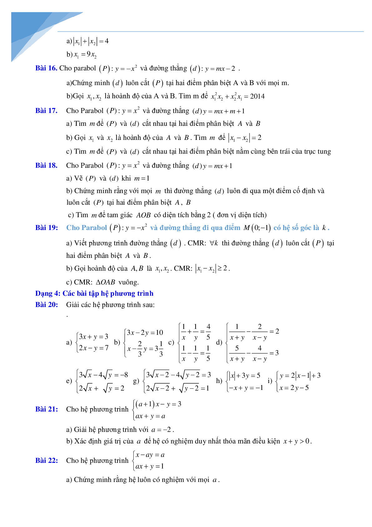Đề cương học kì 2 môn toán lớp 9 (trang 4)
