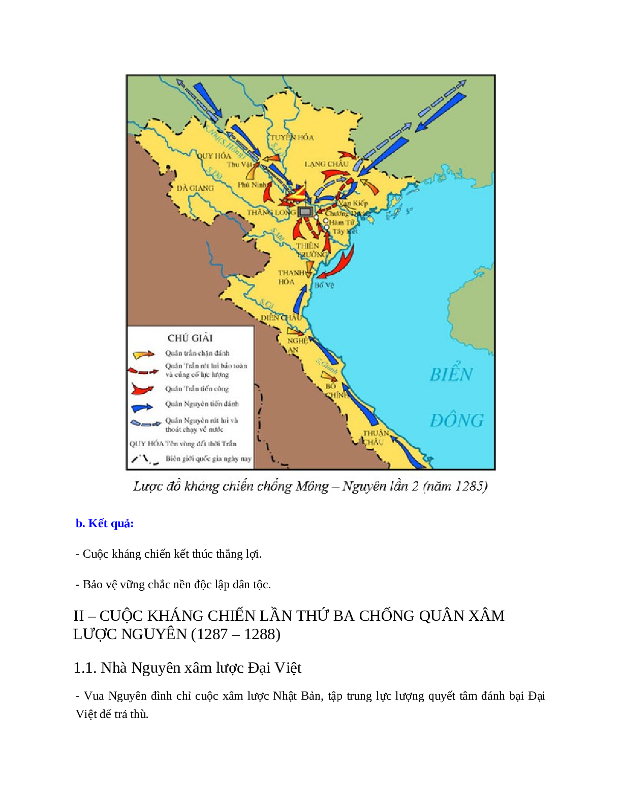 Lịch Sử 7 Bài 14 (Lý thuyết và trắc nghiệm): Ba lần kháng chiến chống quân xâm lược Mông - Nguyên (trang 5)