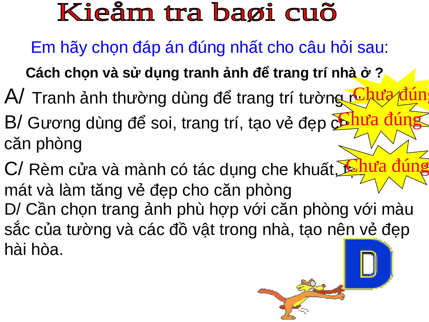 Bài giảng Công nghệ 6 Tiết 25: Trang trí nhà ở bằng cây cảnh và hoa (trang 2)