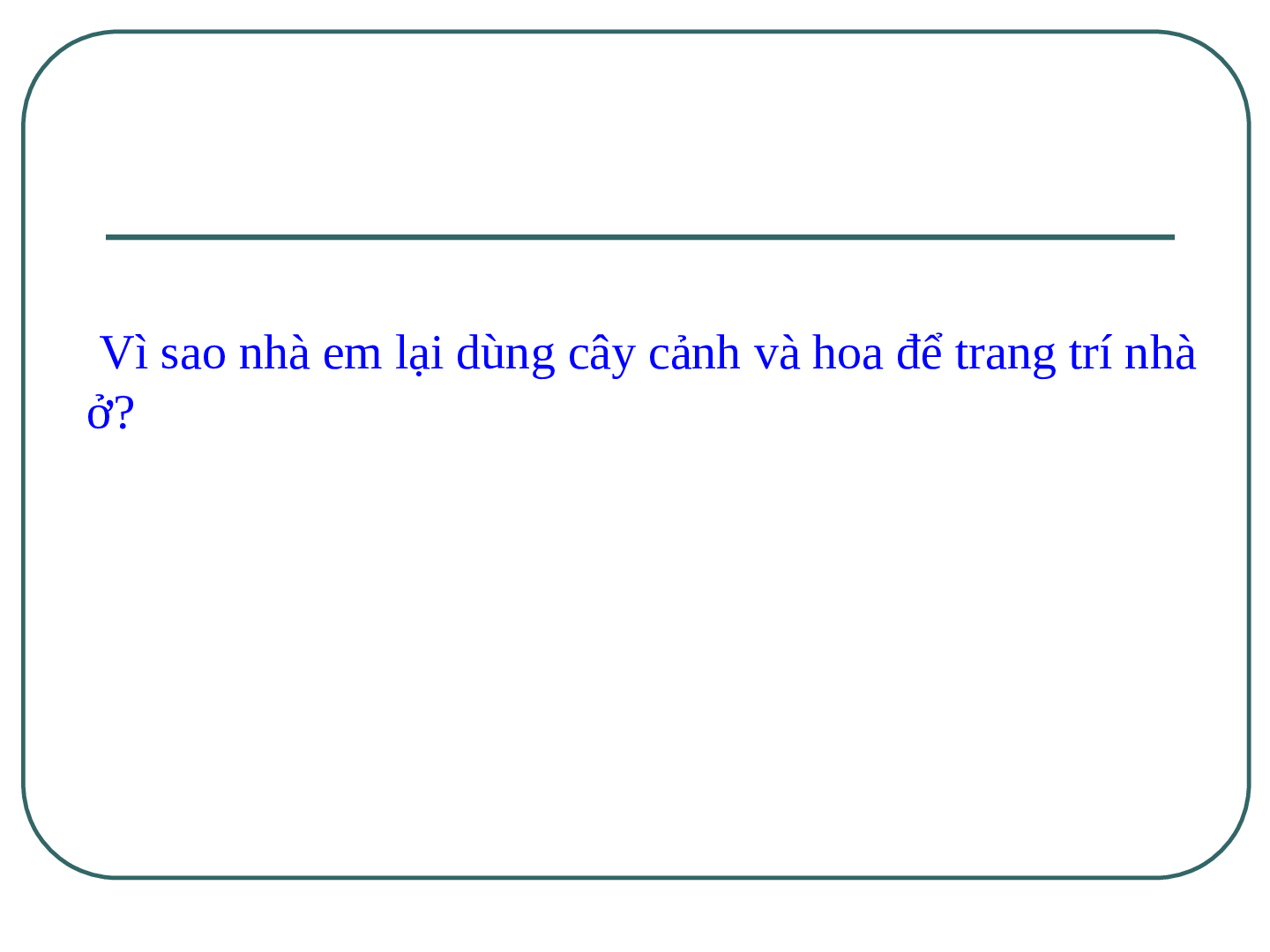 Bài giảng Công nghệ 6 Tiết 25: Trang trí nhà ở bằng cây cảnh và hoa (trang 6)