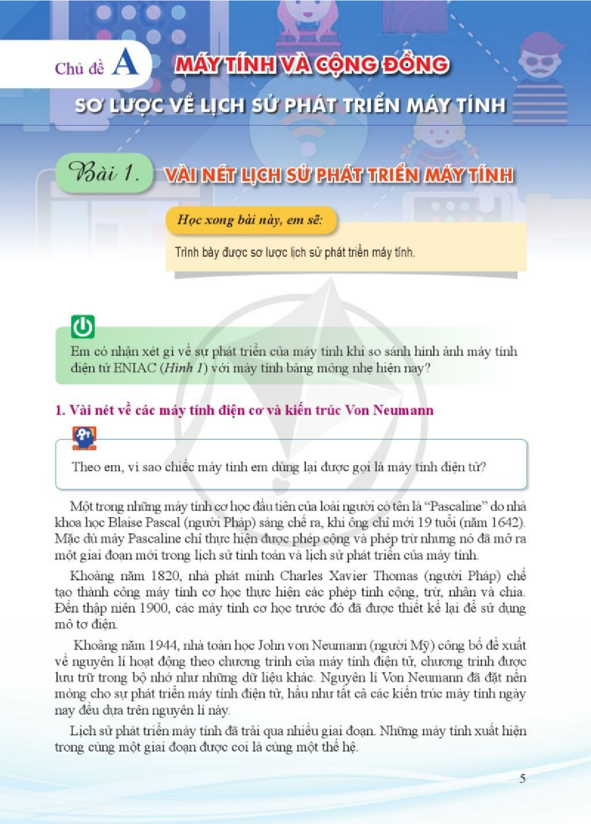Tin học lớp 8 Cánh diều pdf (trang 5)