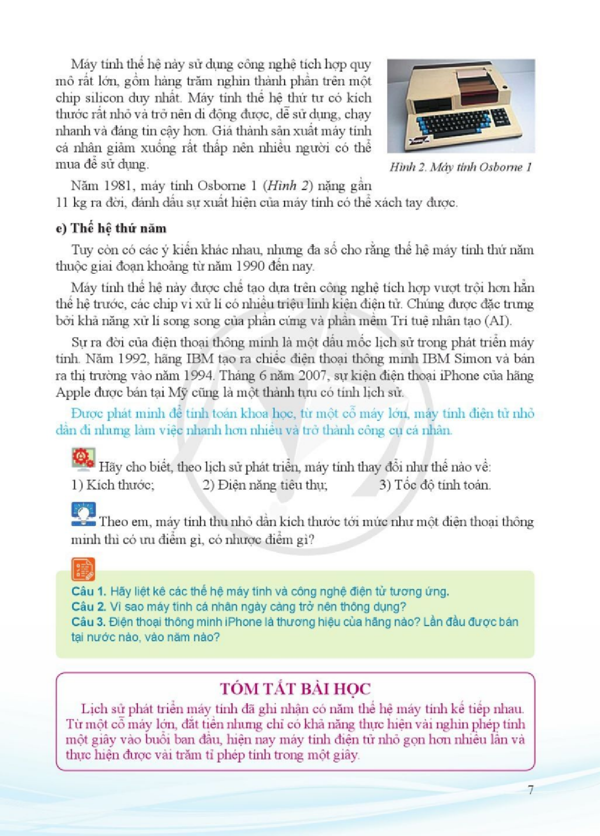Tin học lớp 8 Cánh diều pdf (trang 7)