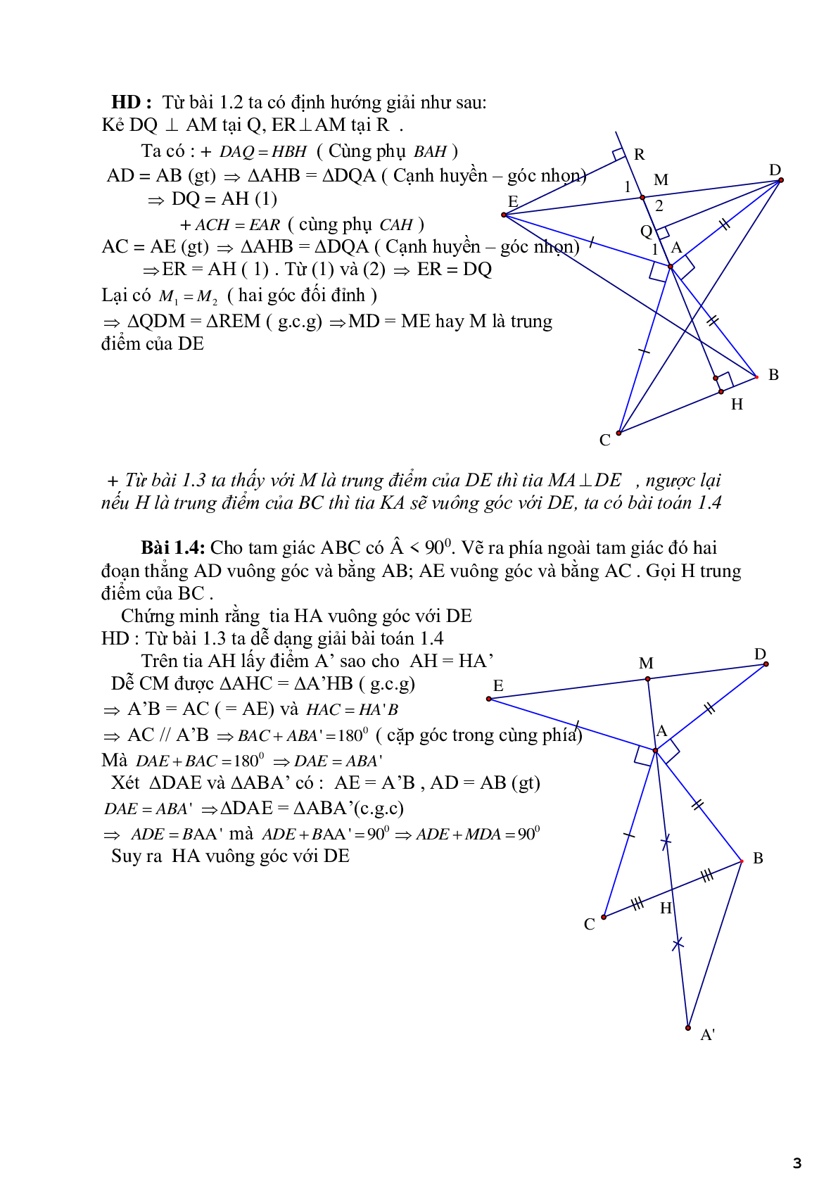 Bài tập hình học 7 (trang 3)