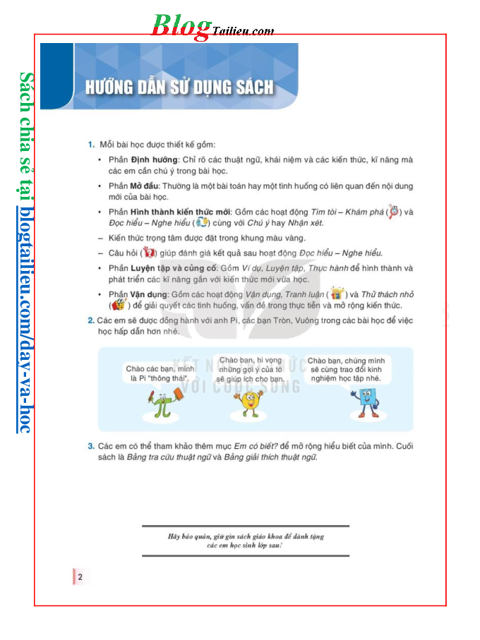 Toán lớp 8 Tập 2 Kết nối tri thức pdf (trang 3)
