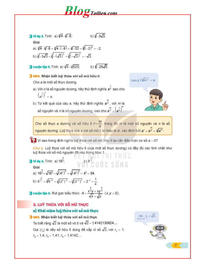 Toán lớp 11 Tập 2 Kết nối tri thức pdf (trang 7)