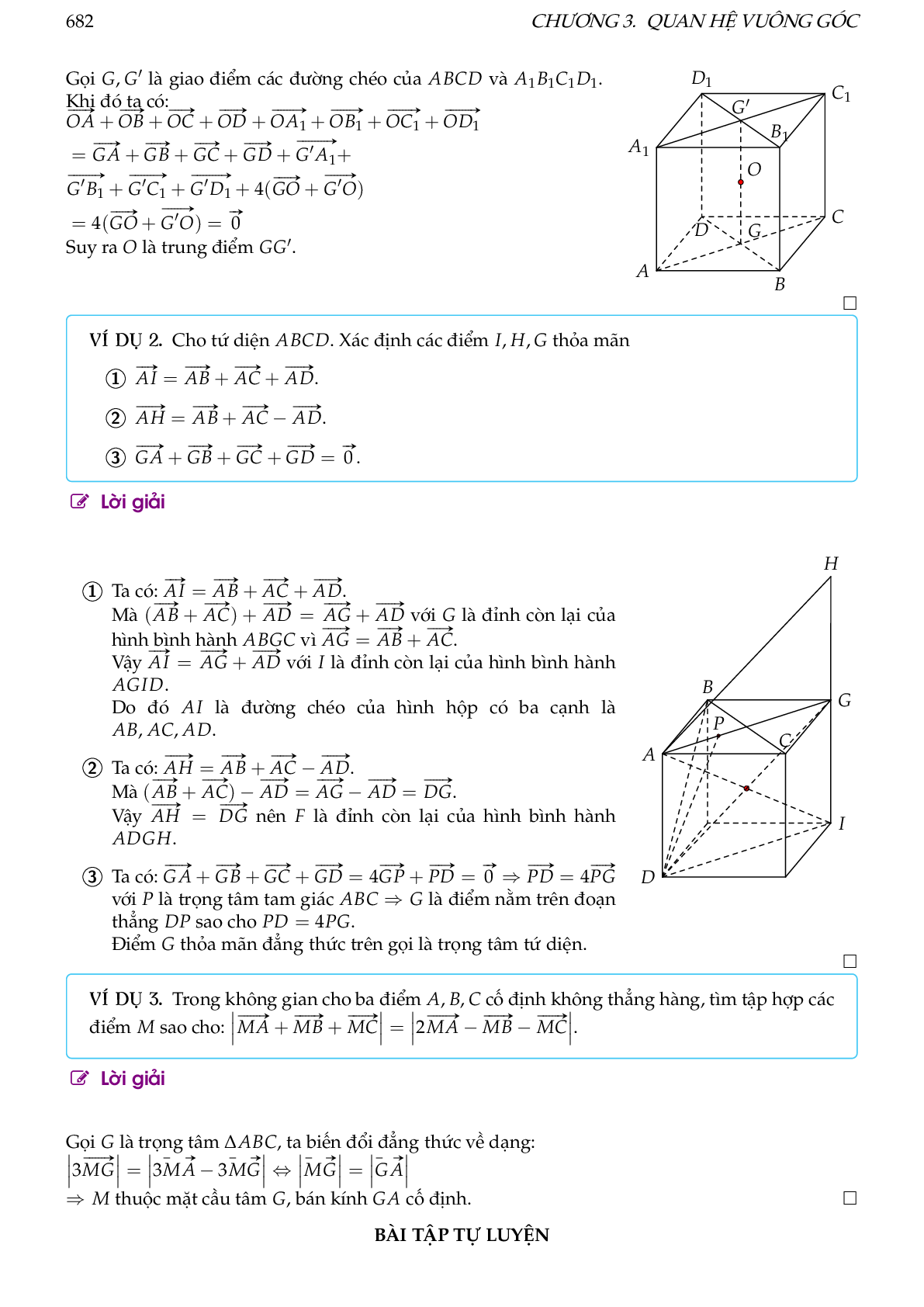 Hướng dẫn giải các dạng toán vectơ trong không gian, quan hệ vuông góc (trang 8)