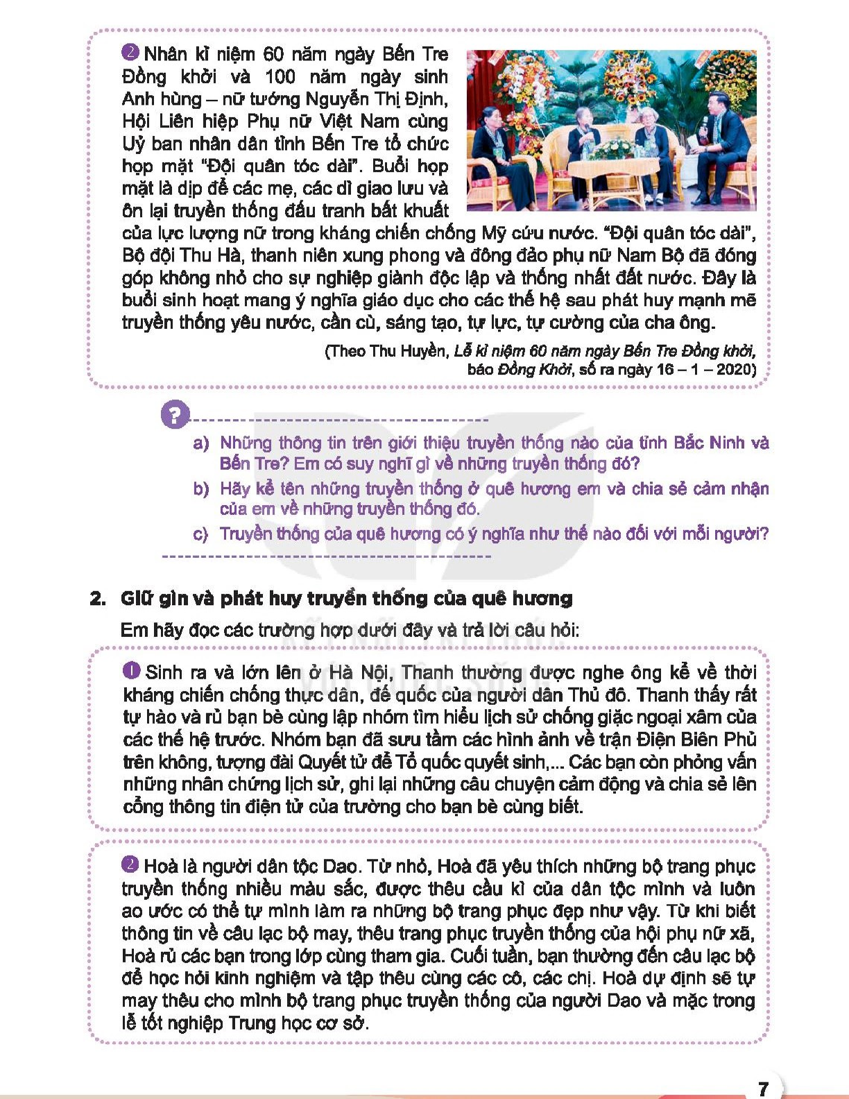 Giáo dục công dân lớp 7 Kết nối tri thức pdf (trang 8)