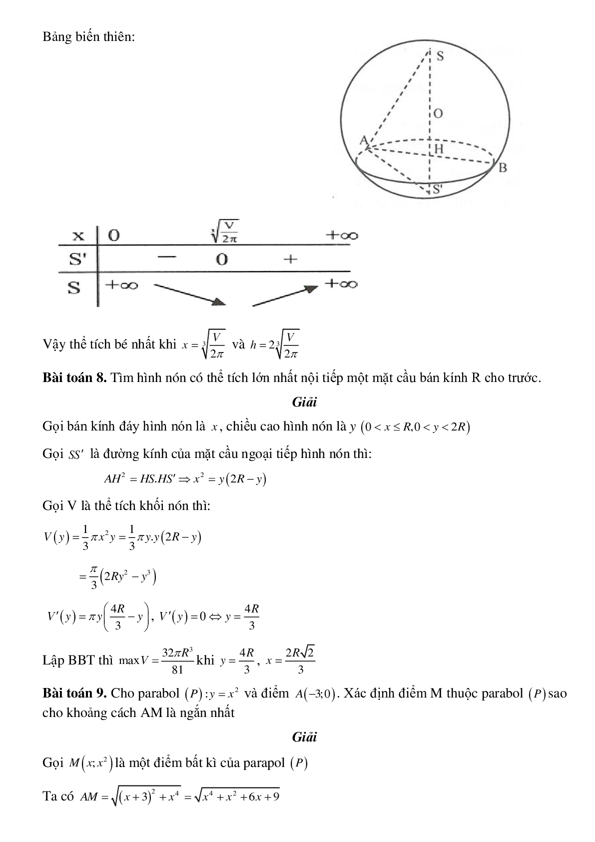 Dạng bài tập Ứng dụng thực tế của bài toán Min, Max có đáp án (trang 4)