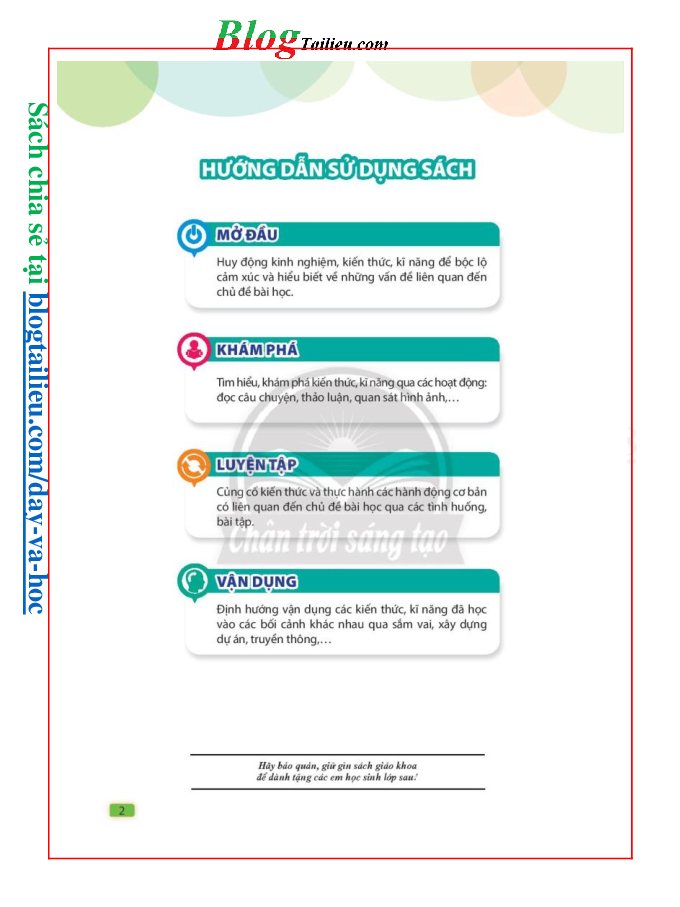 Giáo dục công dân lớp 8 Chân trời sáng tạo pdf (trang 2)