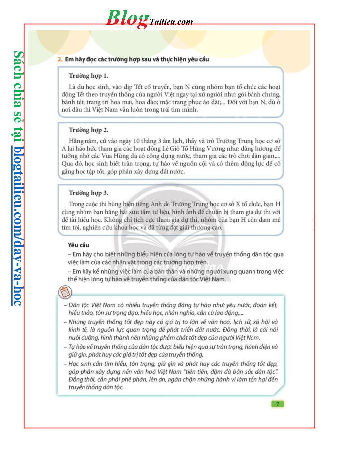 Giáo dục công dân lớp 8 Chân trời sáng tạo pdf (trang 7)