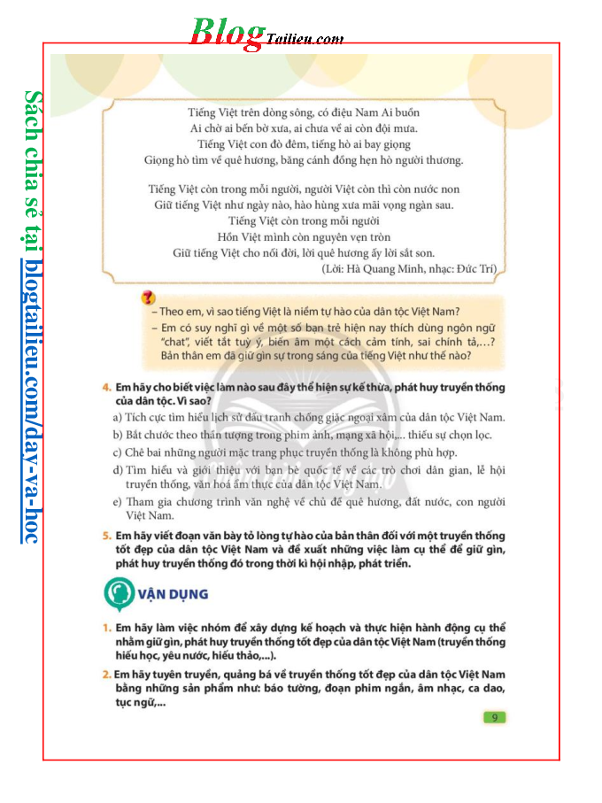 Giáo dục công dân lớp 8 Chân trời sáng tạo pdf (trang 9)