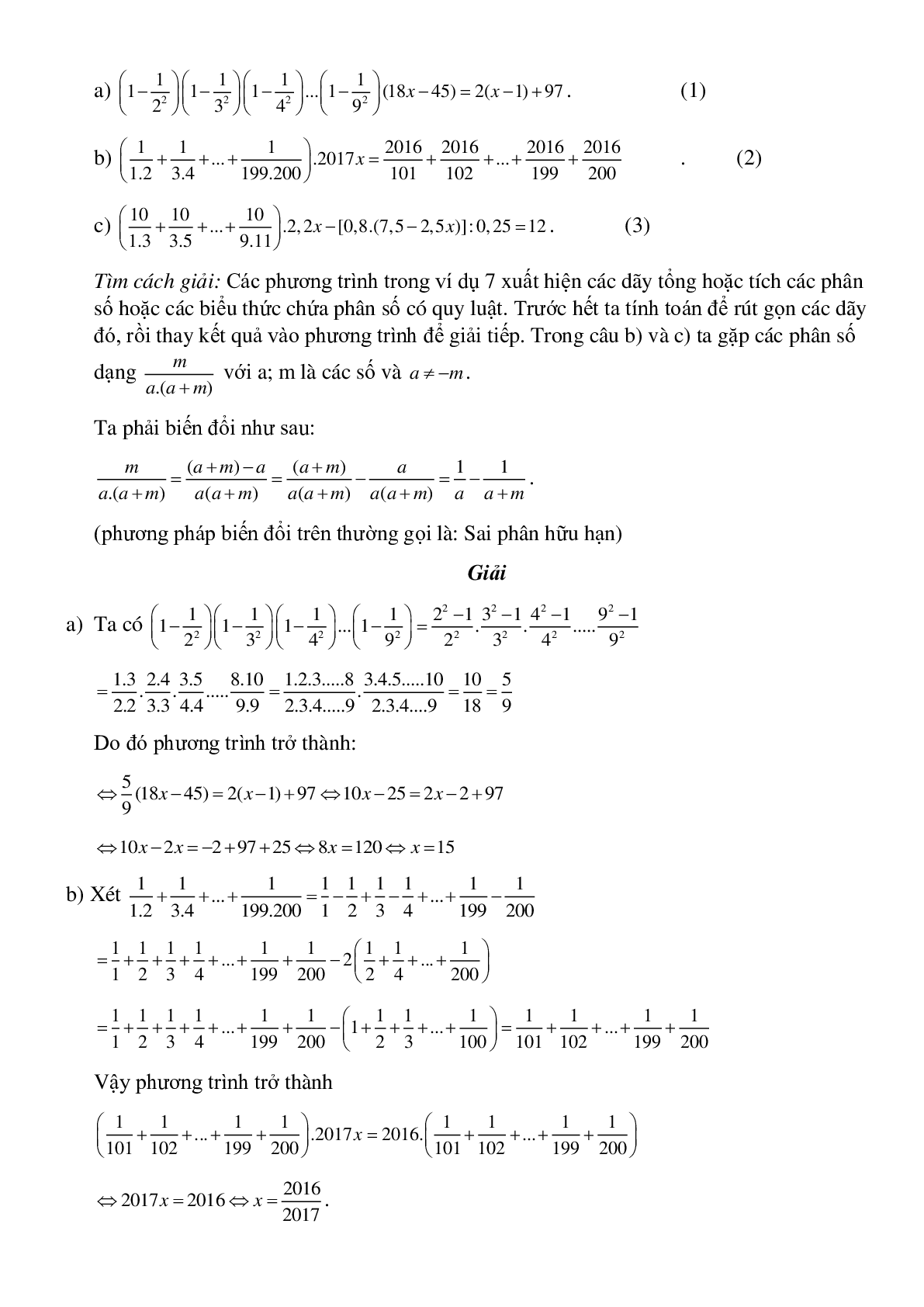 Phương trình đưa được về dạng y=ax+b (trang 5)