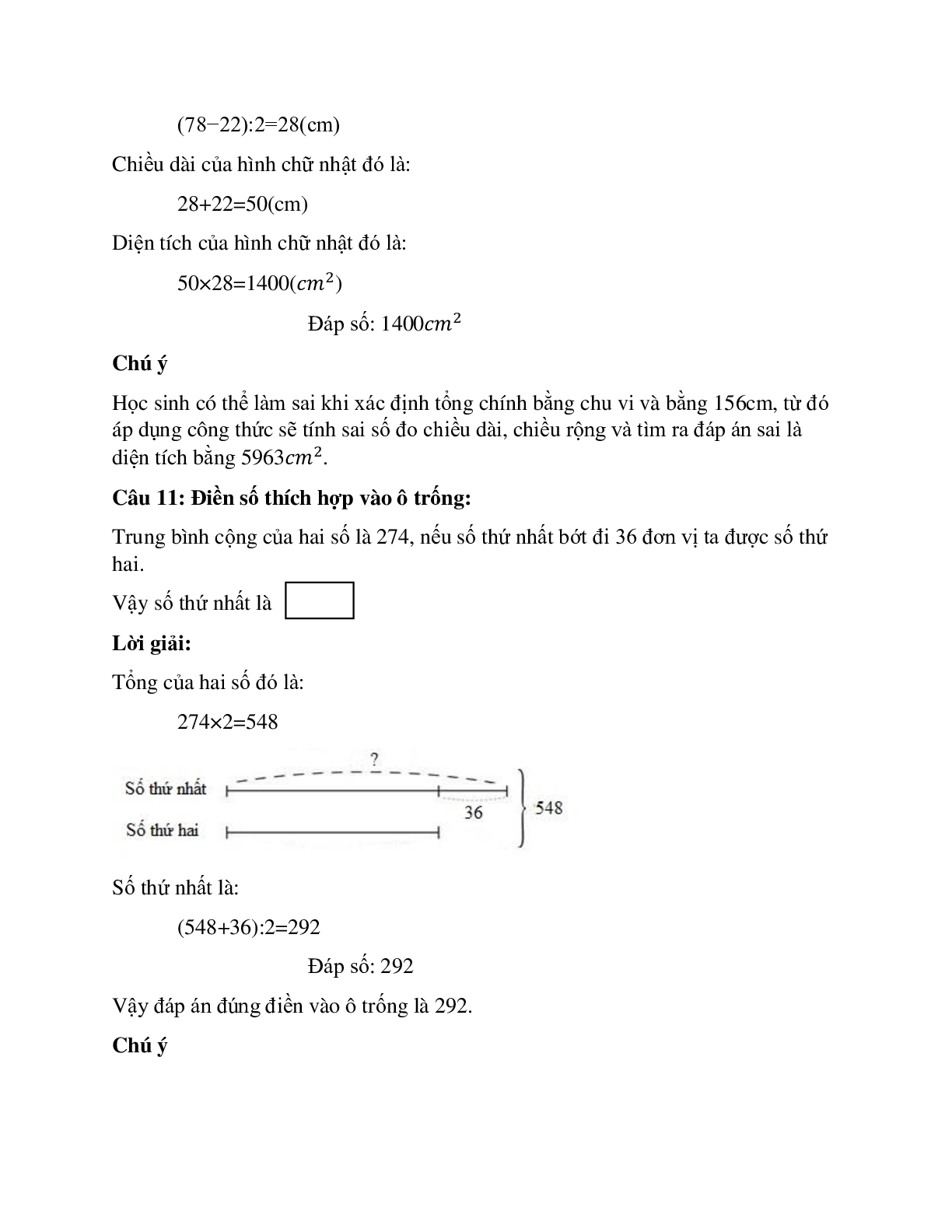 20 câu Trắc nghiệm Ôn tập về tìm hai số khi biết tổng và hiệu có đáp án 2023 – Toán lớp 4 (trang 7)