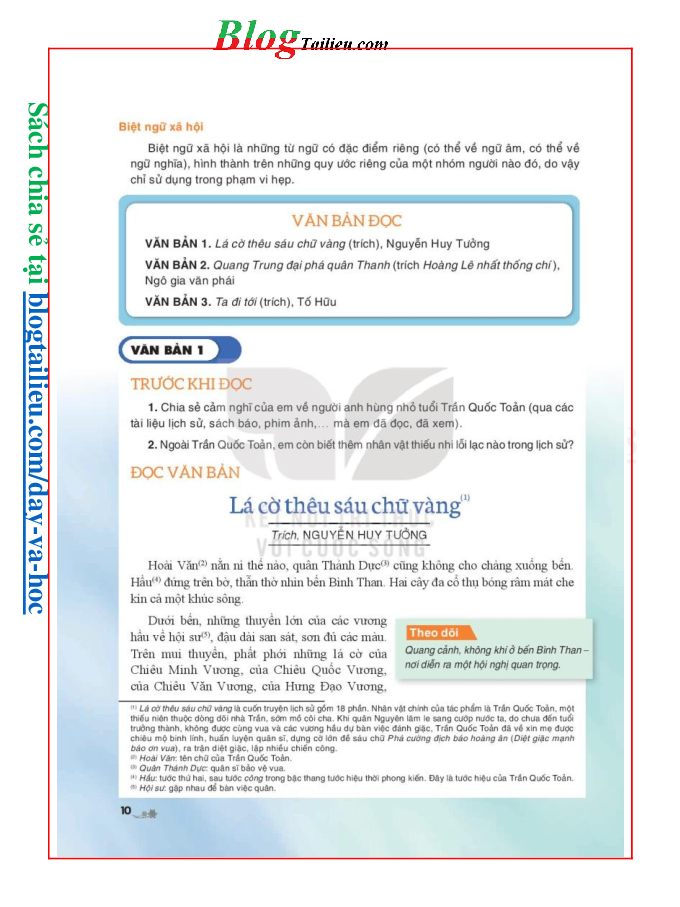 Ngữ văn lớp 8 Tập 1 Kết nối tri thức pdf (trang 7)