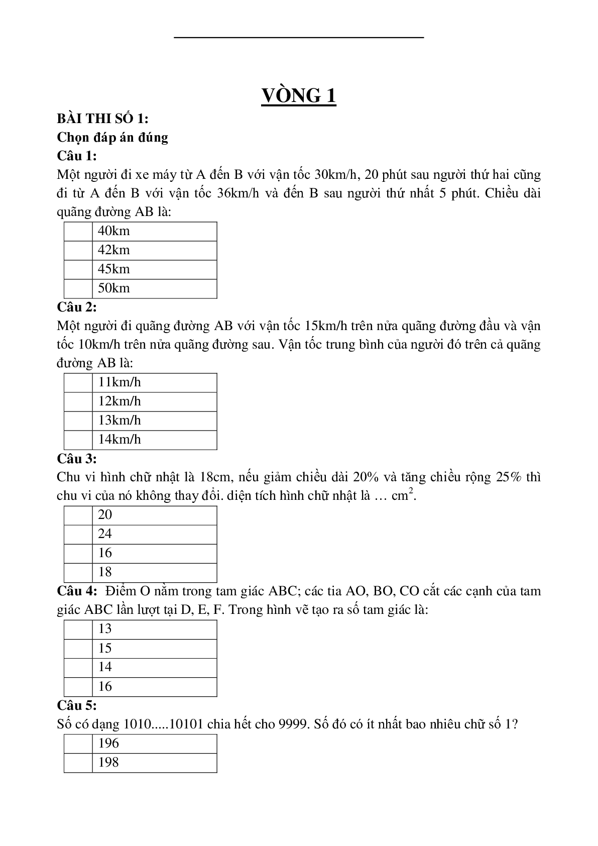 Tài liệu ôn thi VIOLYMPIC Toán 6 có đáp án (trang 3)