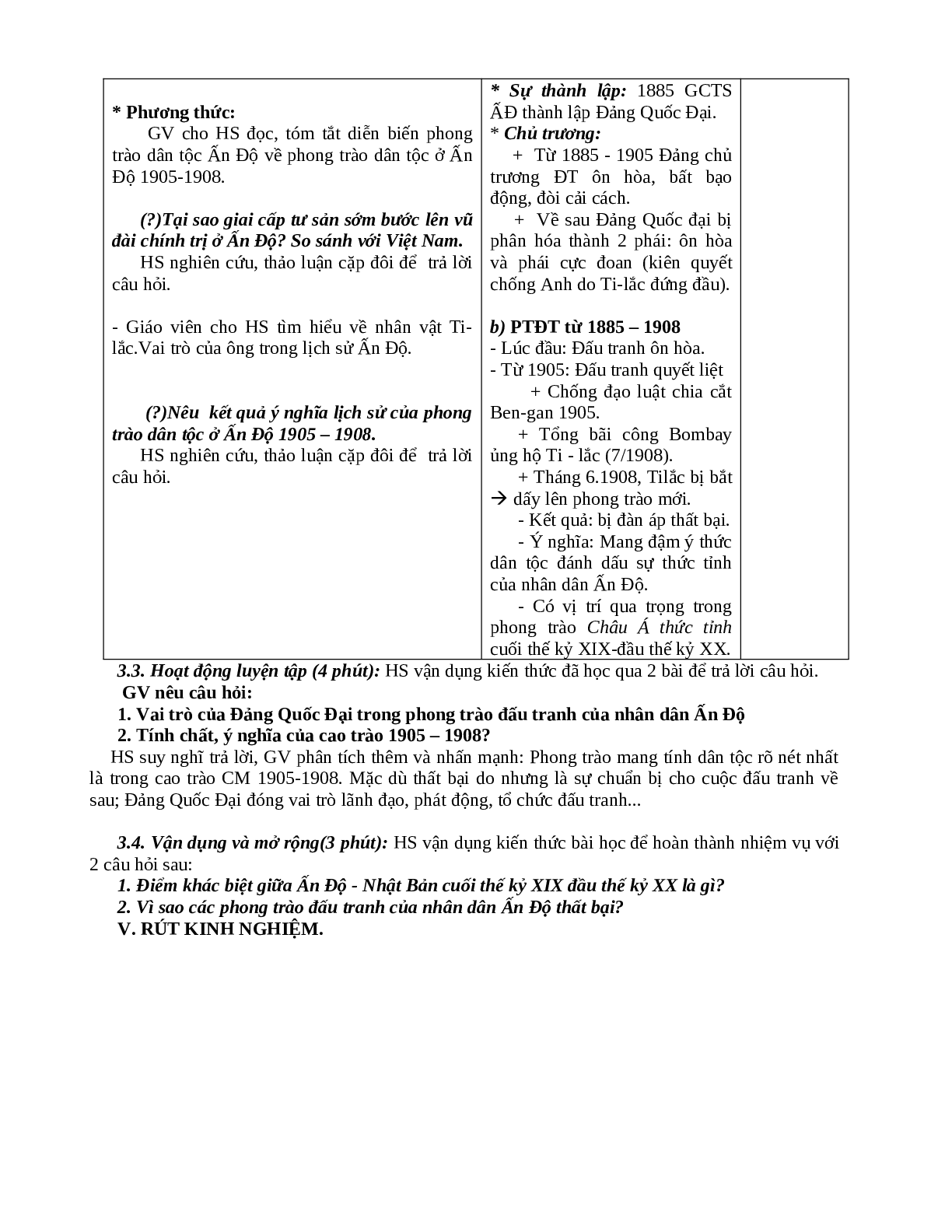 Giáo án Lịch Sử 11 mới nhất (trang 7)