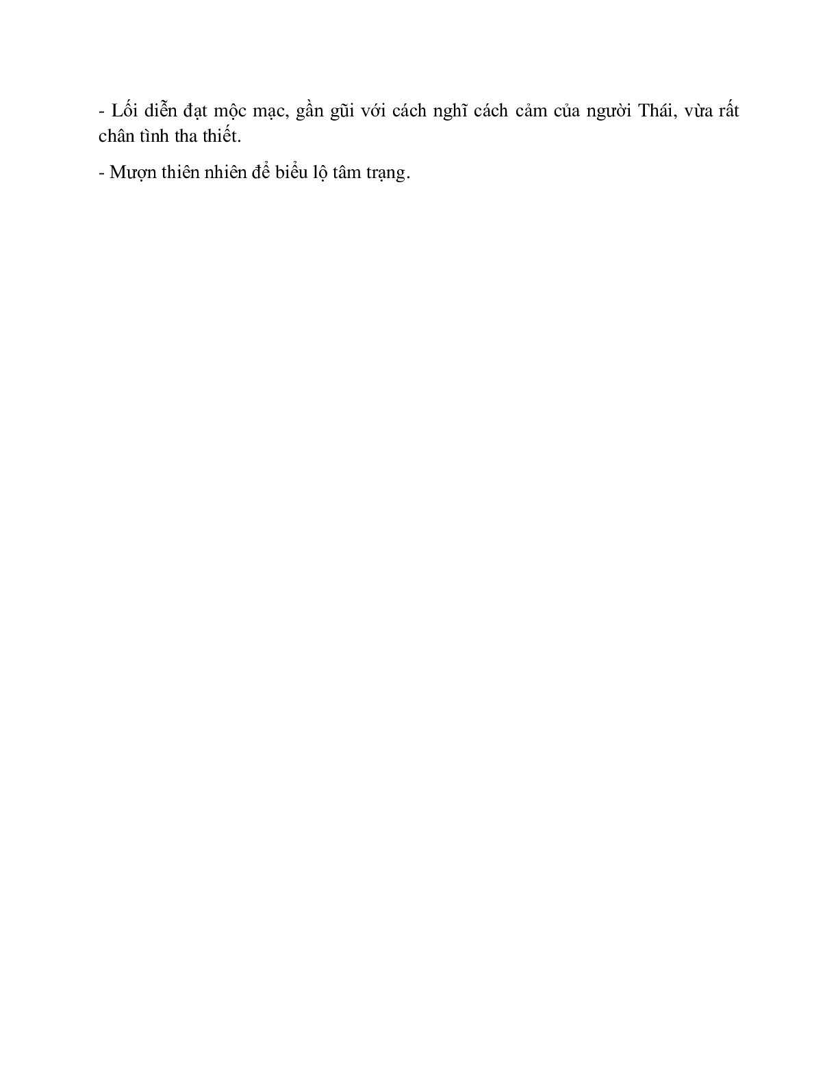 Lời tiễn dặn (trích Tiễn dặn người yêu – truyện thơ dân tộc Thái) – Ngữ văn lớp 10 (trang 2)