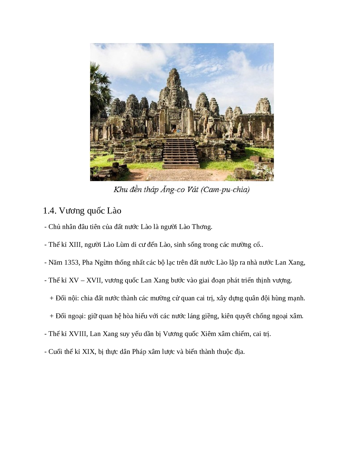 Lịch Sử 7 Bài 6 (Lý thuyết và trắc nghiệm): Các quốc gia phong kiến Đông Nam Á (trang 5)