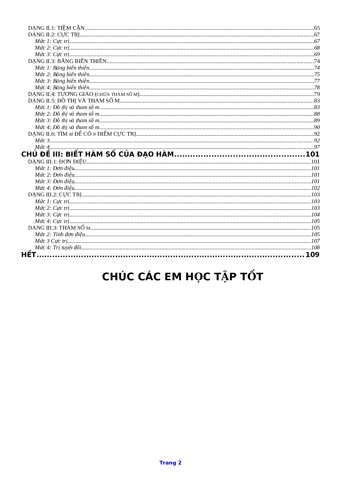 218 bài toán hàm ẩn hay nhất có giải chi tiết - Toán 12 (trang 2)