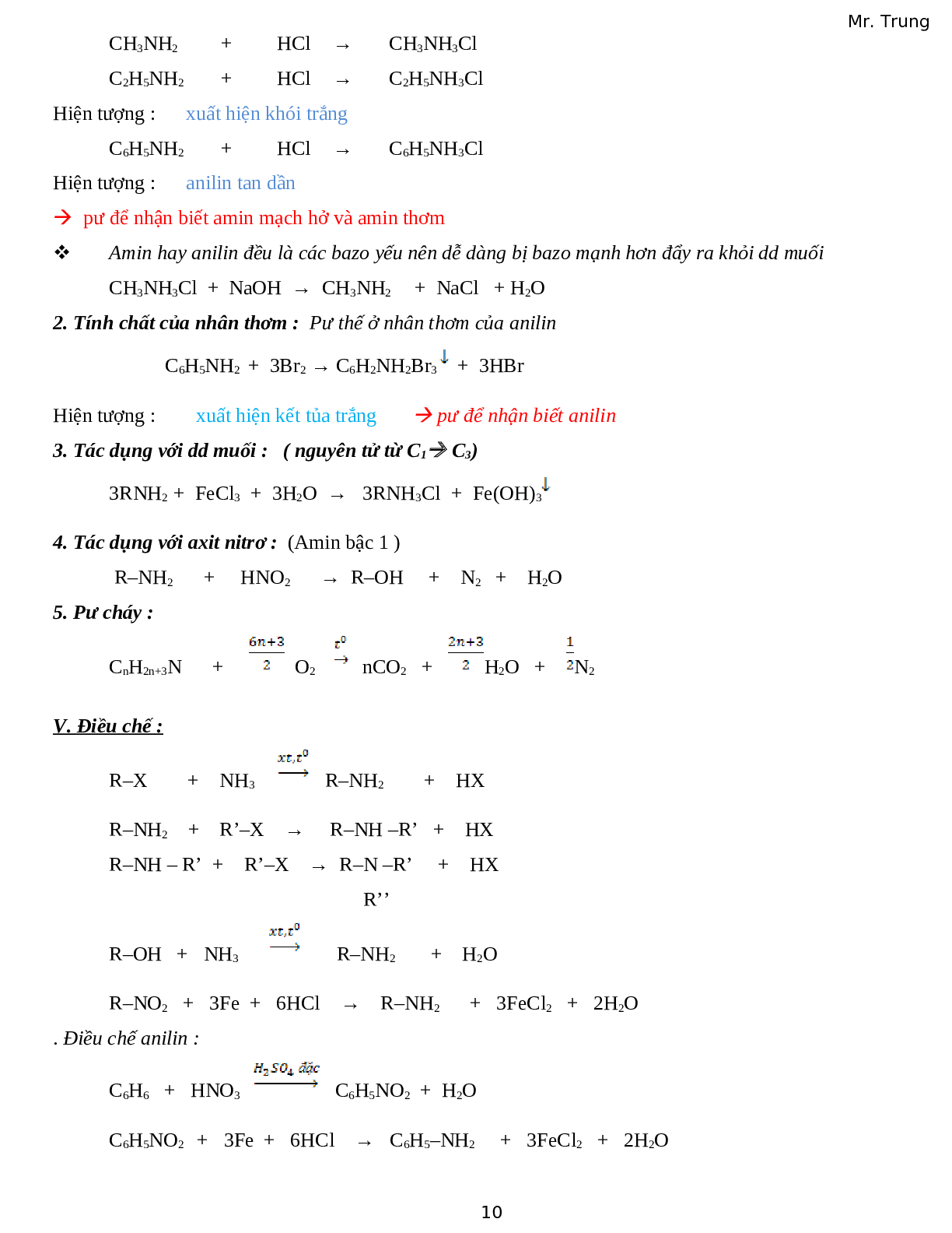 Lý thuyết về hóa học lớp 12 chi tiết, chọn lọc (trang 10)
