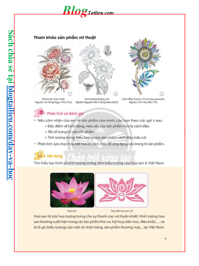 Mĩ thuật lớp 8 bản 2 Chân trời sáng tạo pdf (trang 7)