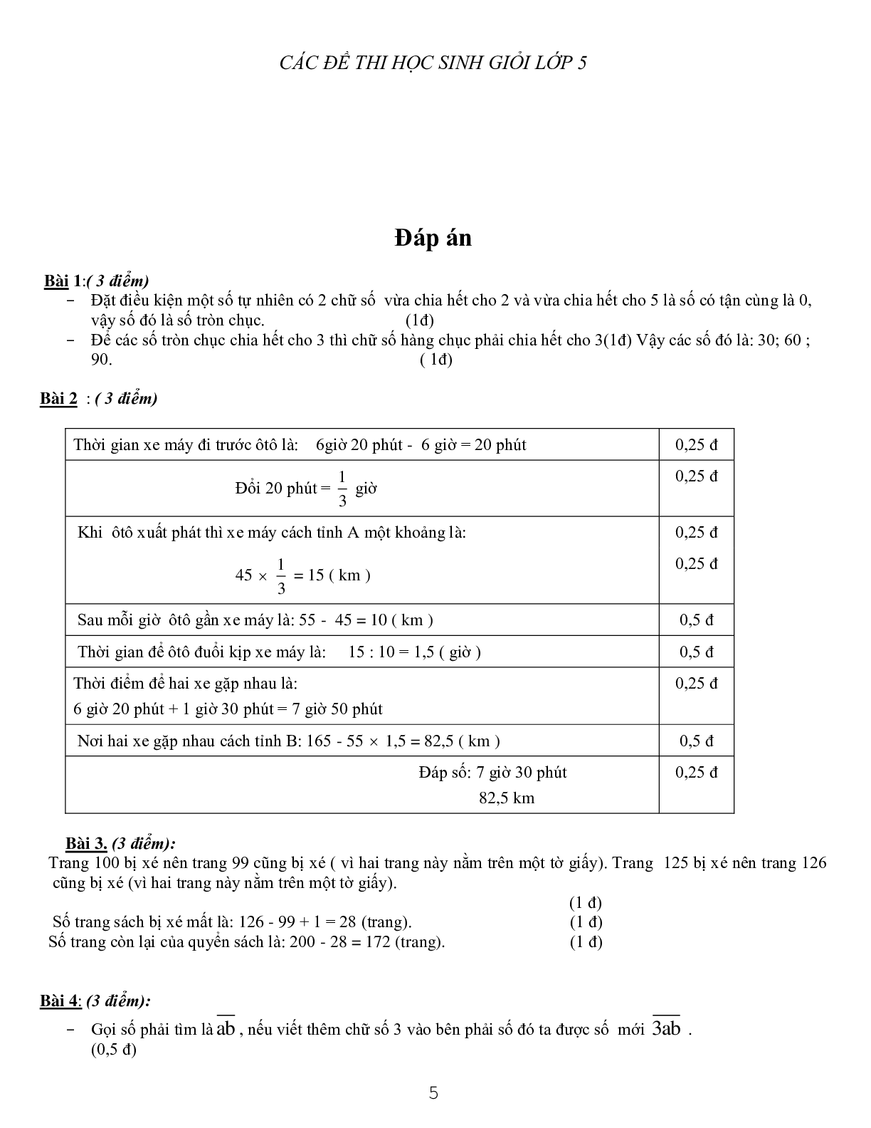 Bộ đề thi HSG môn Toán lớp 5 có đáp án chi tiết (100 đề) (trang 5)