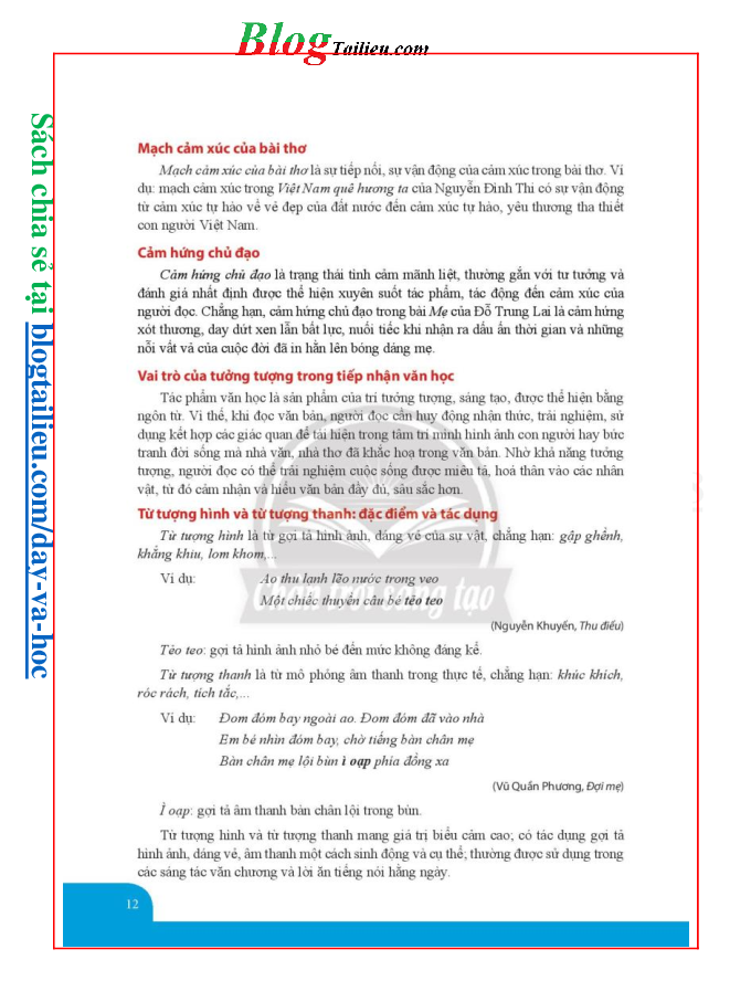 Ngữ văn lớp 8 Tập 1 Chân trời sáng tạo pdf (trang 10)