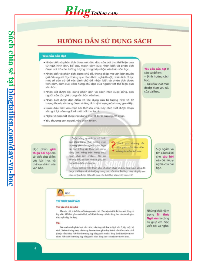 Ngữ văn lớp 8 Tập 1 Chân trời sáng tạo pdf (trang 2)