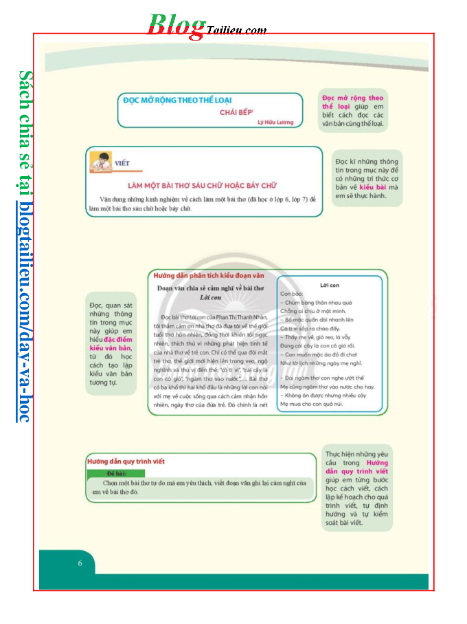 Ngữ văn lớp 8 Tập 1 Chân trời sáng tạo pdf (trang 4)