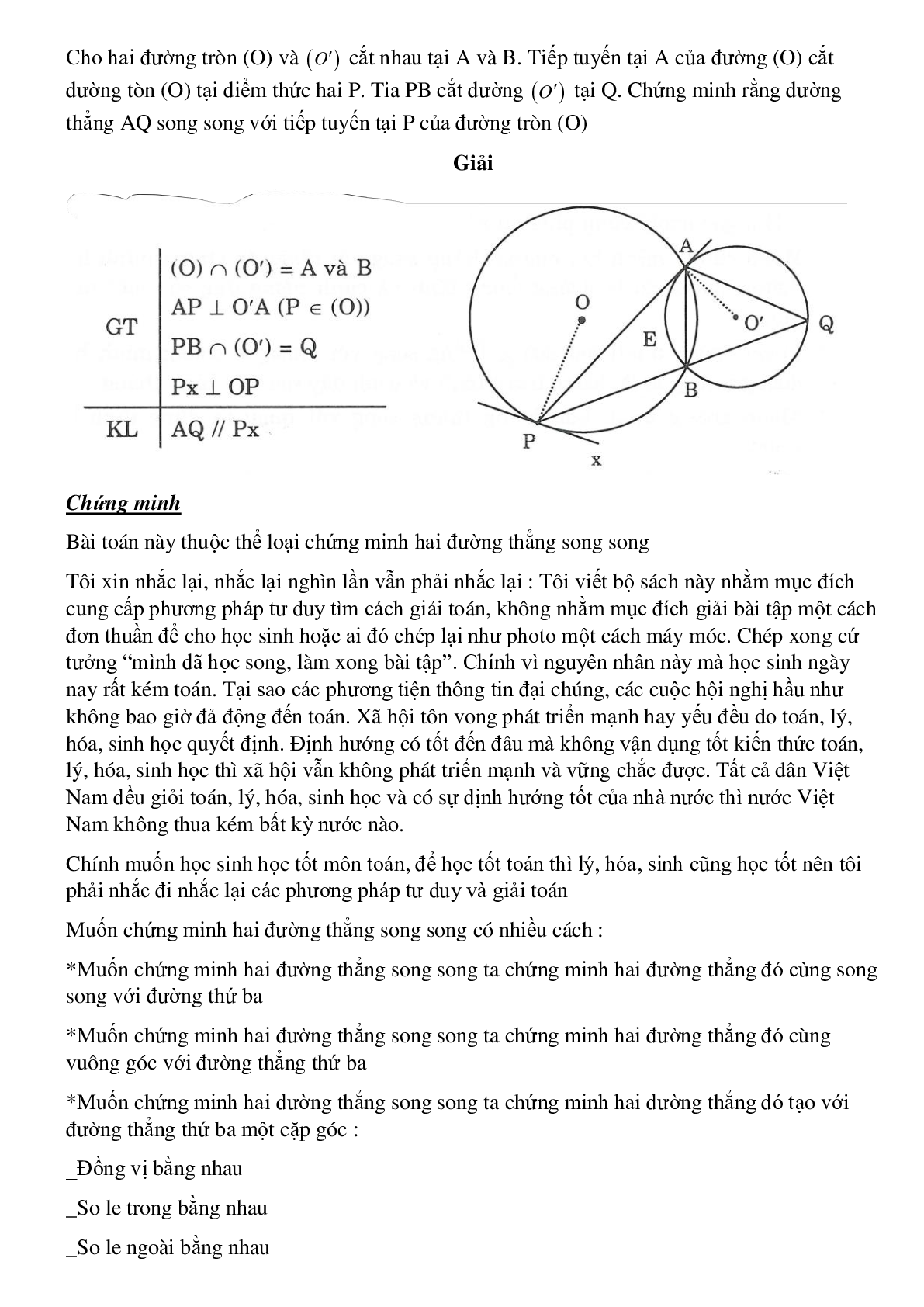 Lý thuyết, bài tập Góc tạo bởi tiếp tuyến và dây cung đầy đủ có lời giải (trang 3)