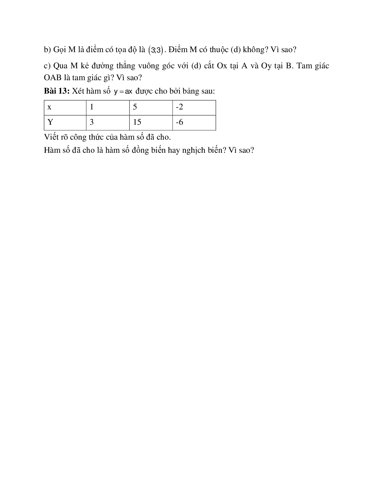 Hàm số và đồ thị đại số lớp 7 (trang 7)