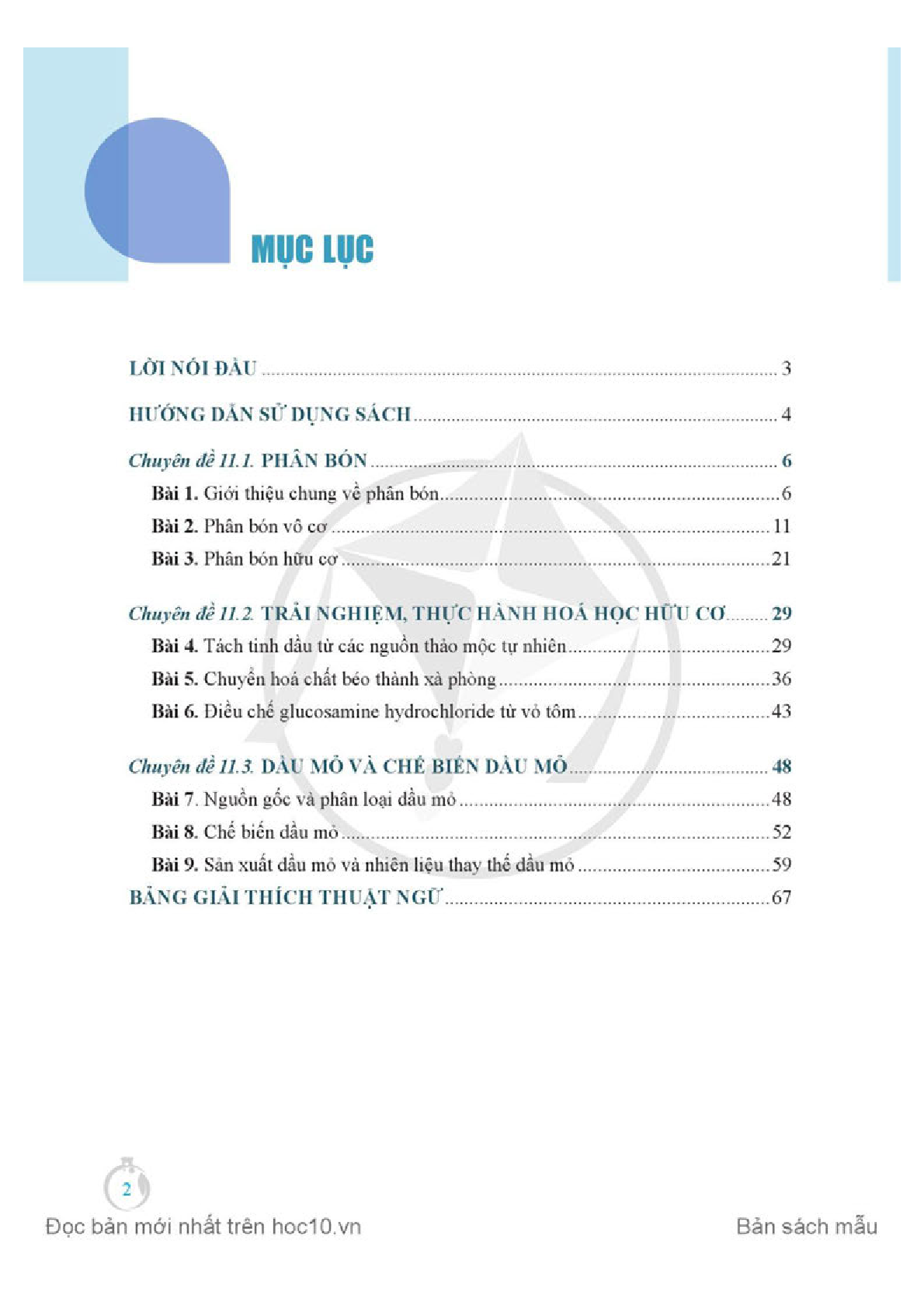 Chuyên đề học tập Hóa học 11 Cánh diều pdf (trang 3)