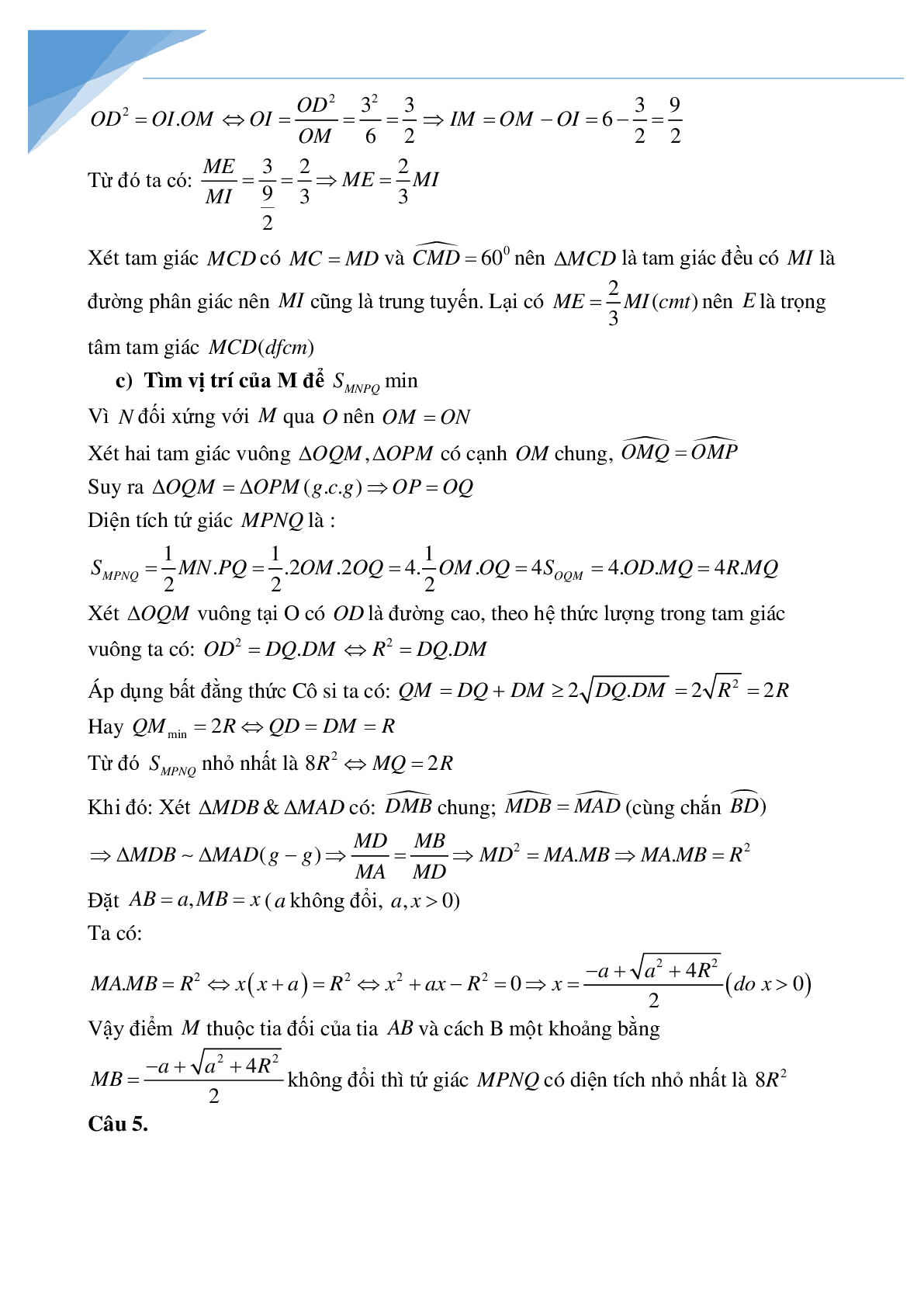 Bộ đề toán vào lớp 10 tỉnh Bắc Giang (trang 7)