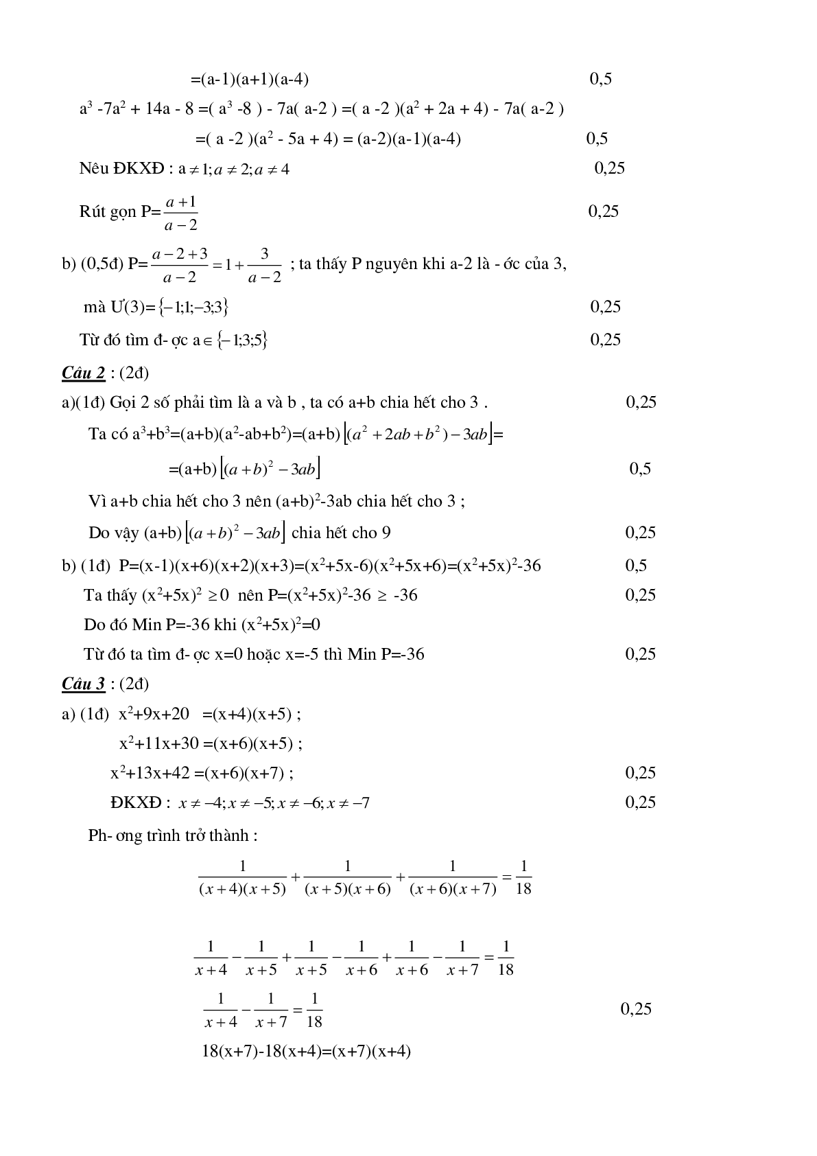 Tuyển tập đề thi học sinh giỏi toán lớp 8 (trang 7)