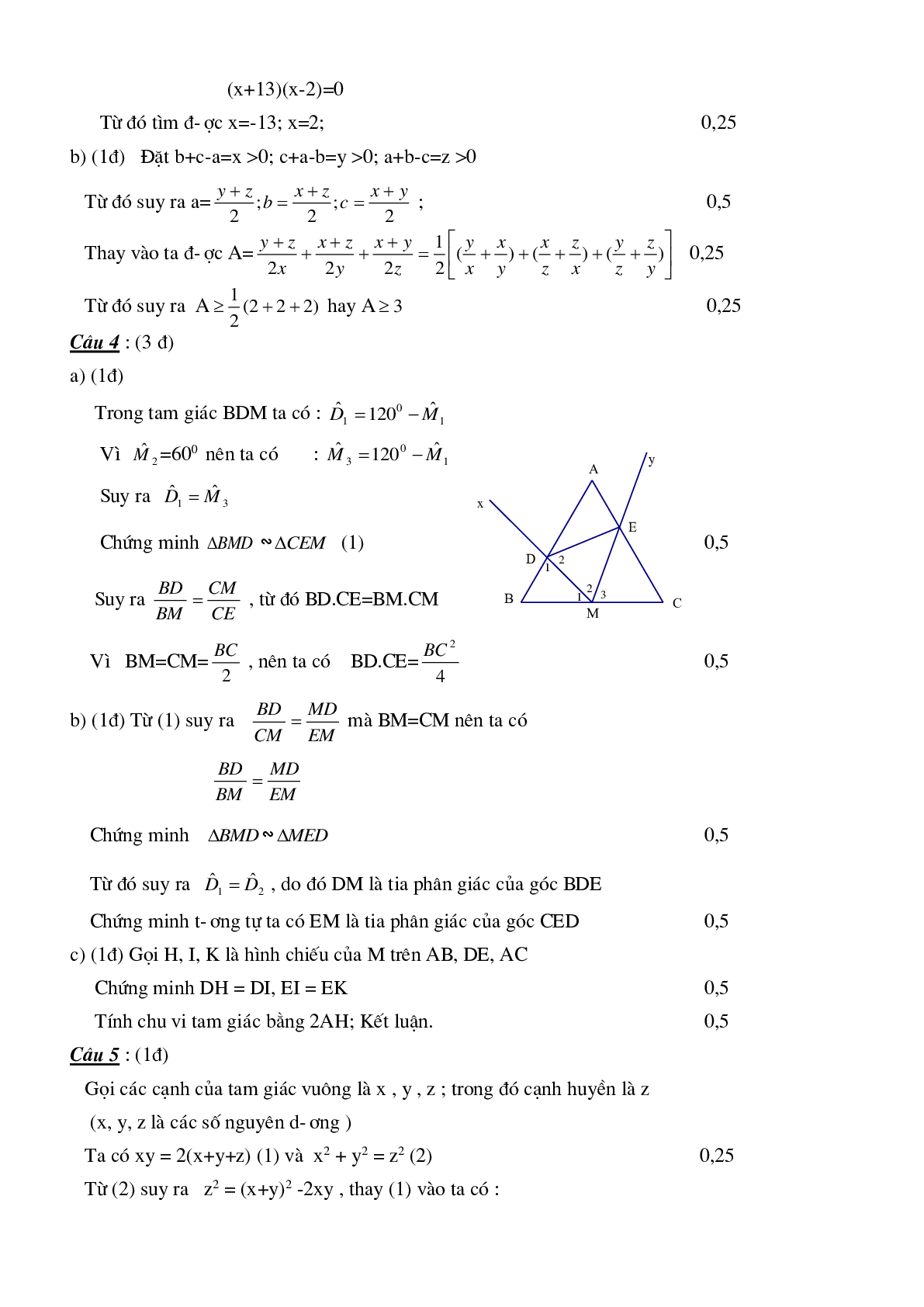 Tuyển tập đề thi học sinh giỏi toán lớp 8 (trang 8)