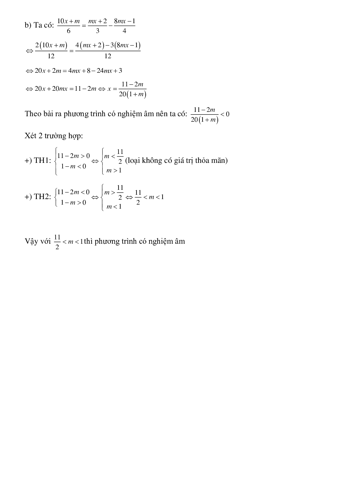 50 Bài tập Bất phương trình một ẩn (có đáp án)- Toán 8 (trang 6)