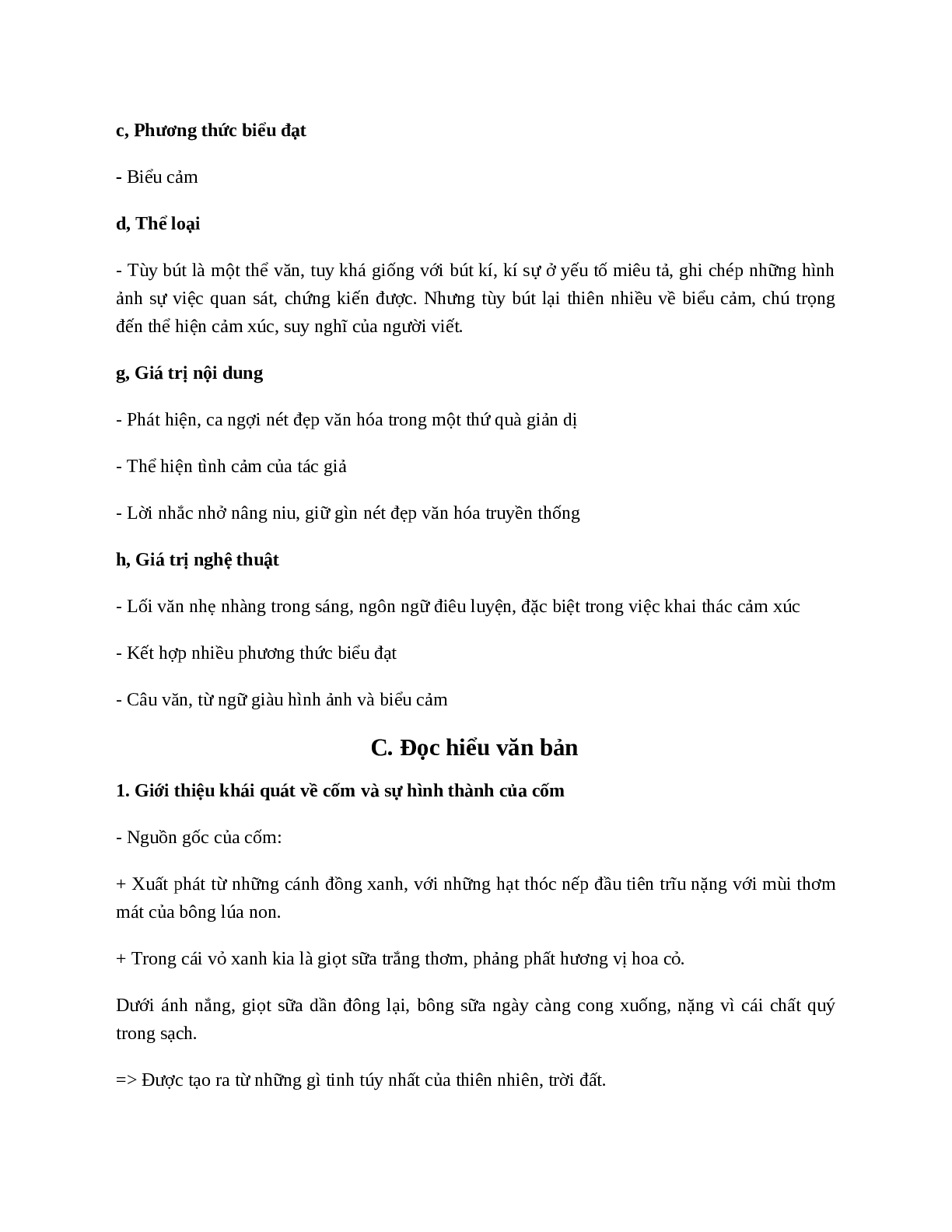 Một thứ quà của lúa non: Cốm - Tác giả tác phẩm - Ngữ văn lớp 7 (trang 2)