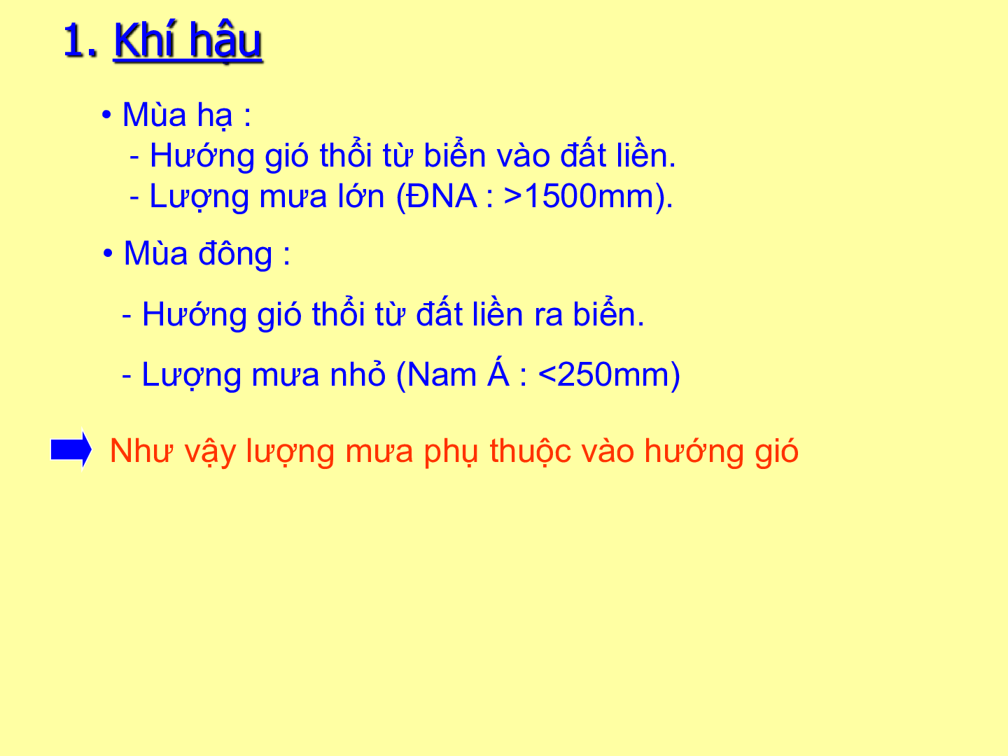 Bài giảng Địa lí 7 Tiết 7: Môi trường nhiệt đới gió mùa (trang 5)