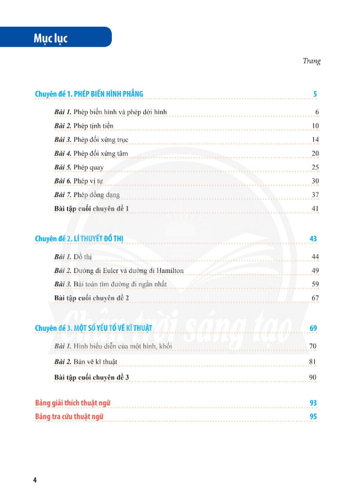 Chuyên đề học tập Toán 11 Chân trời sáng tạo pdf (trang 6)